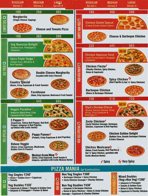 dominos mumbai menu|Domino's Pizza, Mumbai .